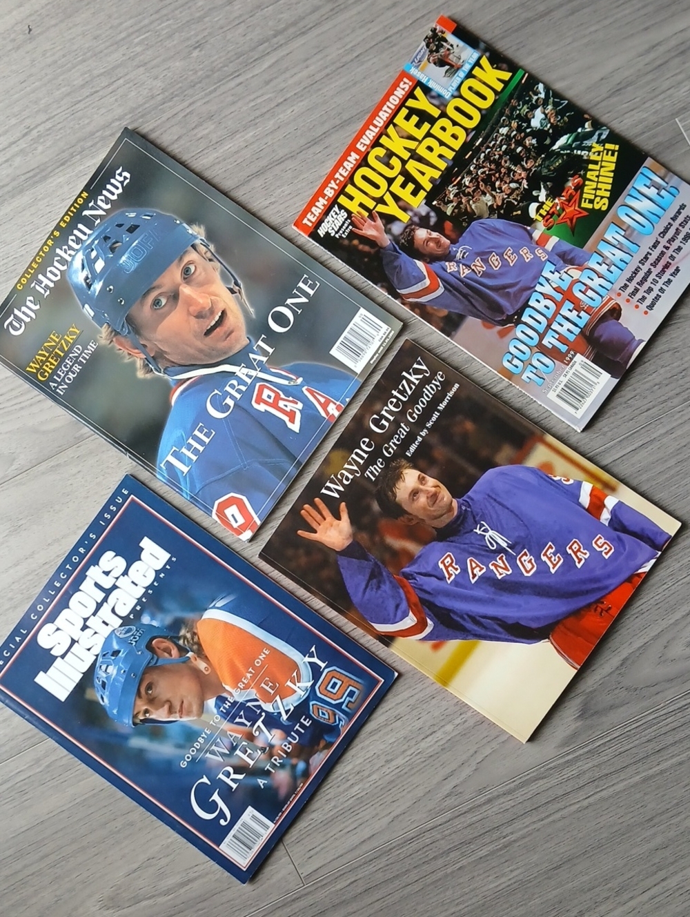 💥NHL Wayne Gretzky Collectible Magazines